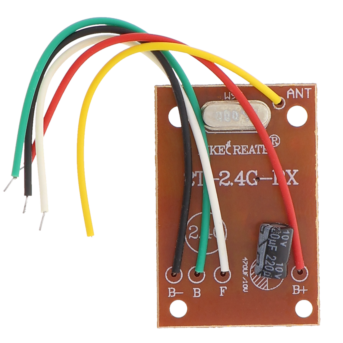 Télécommande 2,4G (émetteur/récepteur) 30 m - pour véhicules RC et bateaux radiocommandés
