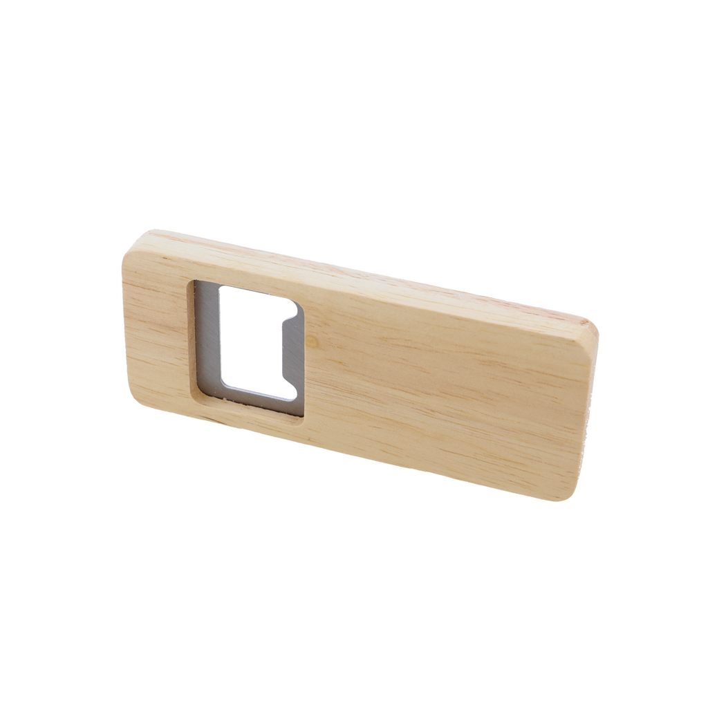 Apribottiglie in legno, senza stampa (per incisione laser)