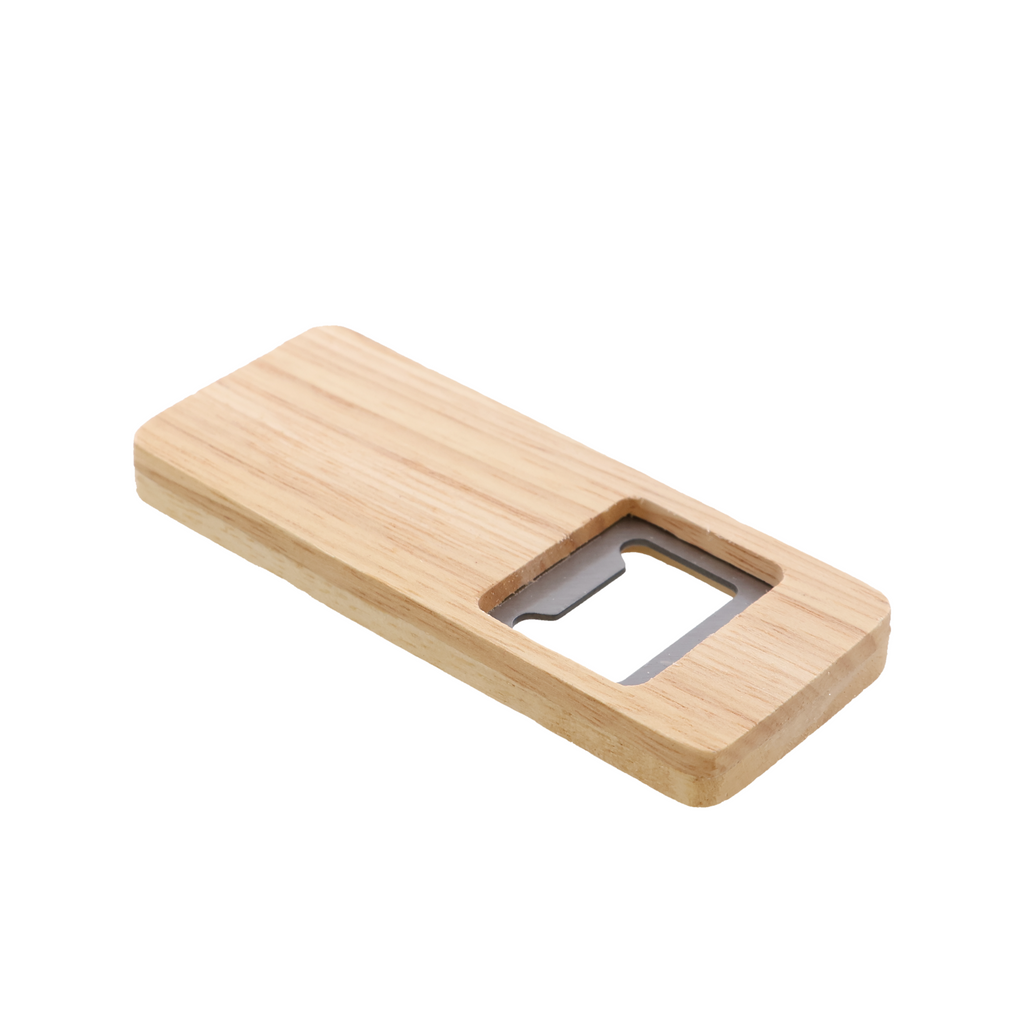 Apribottiglie in legno, senza stampa (per incisione laser)