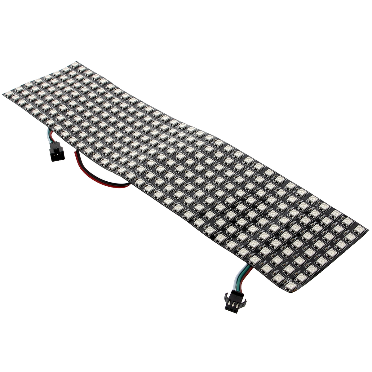 Matrice LED RGB flessibile WS2812B - con 8*32 pixel, passo dei pixel di 10mm