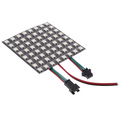 Matrice LED RGB flexible WS2812B - avec 8*8 pixels, espacement de 10mm entre les pixels