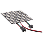 Matrice LED RGB flexible WS2812B - avec 8*8 pixels, espacement de 10mm entre les pixels