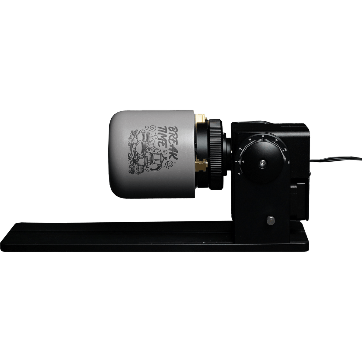 FLUX beamo II Chuck Rotary Add-on - Rotationsmodul mit Spannfutter, Ø 1-140 mm - F26111382 - Funduino