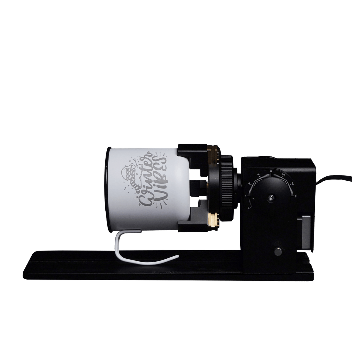 FLUX beamo II Chuck Rotary Add-on - Rotationsmodul mit Spannfutter, Ø 1-140 mm - F26111382 - Funduino