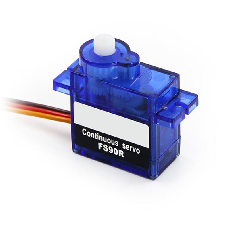 Microservomoteur FS90R 360° - moteur à engrenages