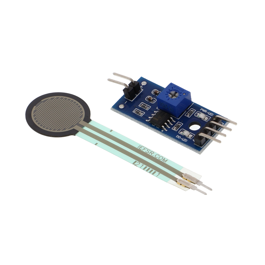 FSR402 Pressure Sensor - Flexible Membrane, 0-40 kPa, 5-15 V
