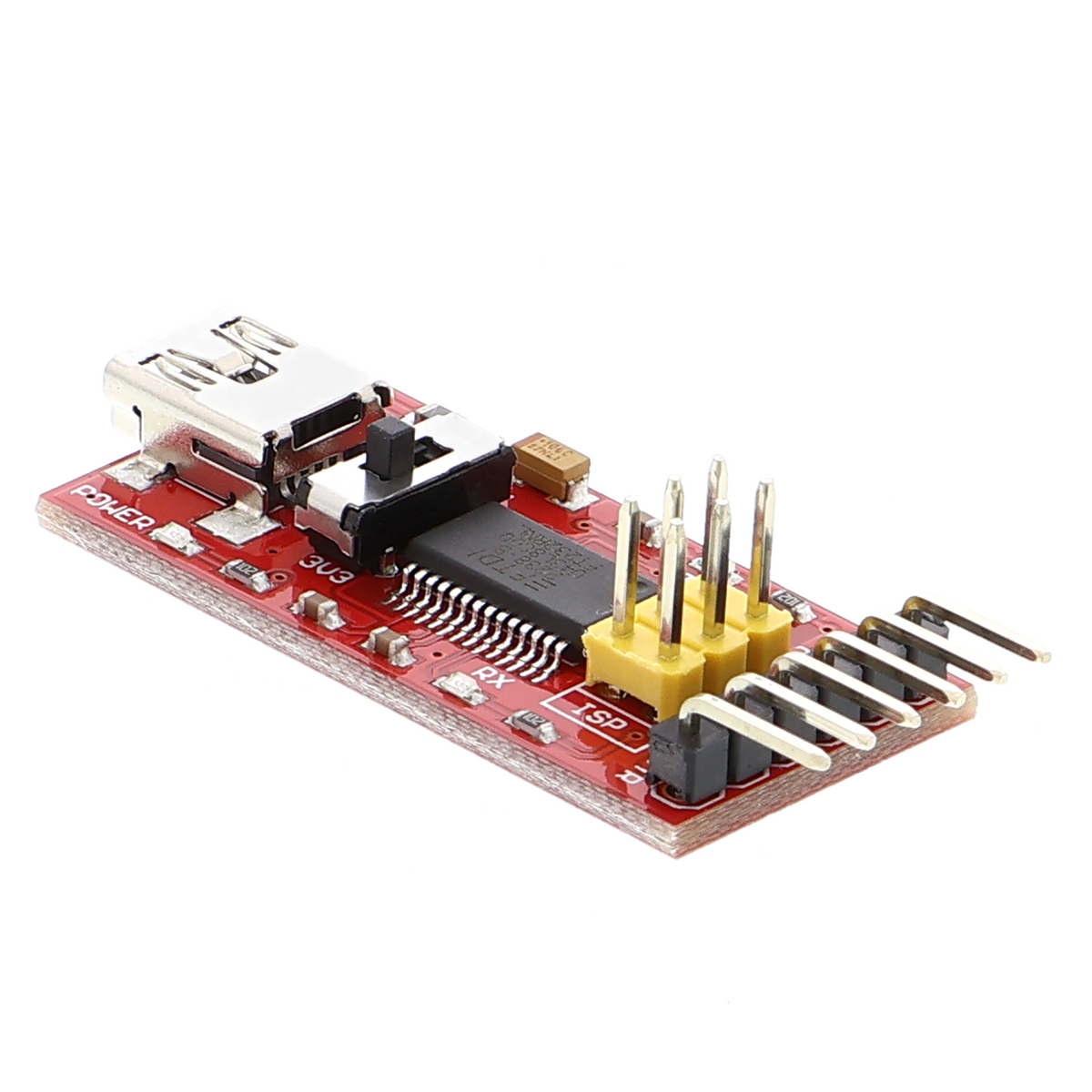 FT232RL USB-TTL-Adapter - FTDI Programmer, 3,3 und 5 V