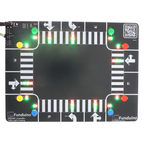 Cruce de semáforos Funduino para Arduino / ESP32 / Raspberry Pi Pico, incl. instrucciones
