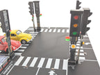 Funduino traffic light intersection - 12 LEDs, plug-on module for MEGA 2560 R3