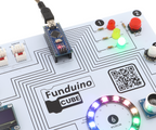 Funduino Cube Lötübung - Lern-Board für Arduino, mit Anleitung