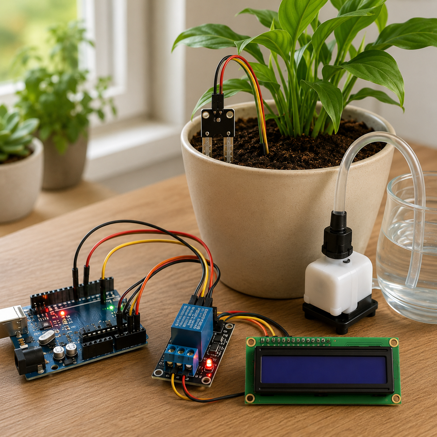 Idea di progetto: irrigazione automatica delle piante