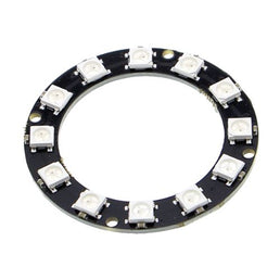 Anello LED WS2812B sul Funduino Cube