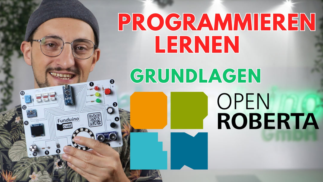 Playlist YouTube sul Funduino Cube con Open Roberta
