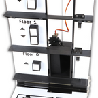 Funduino Elevator - liftmodel met 4 verdiepingen voor Arduino