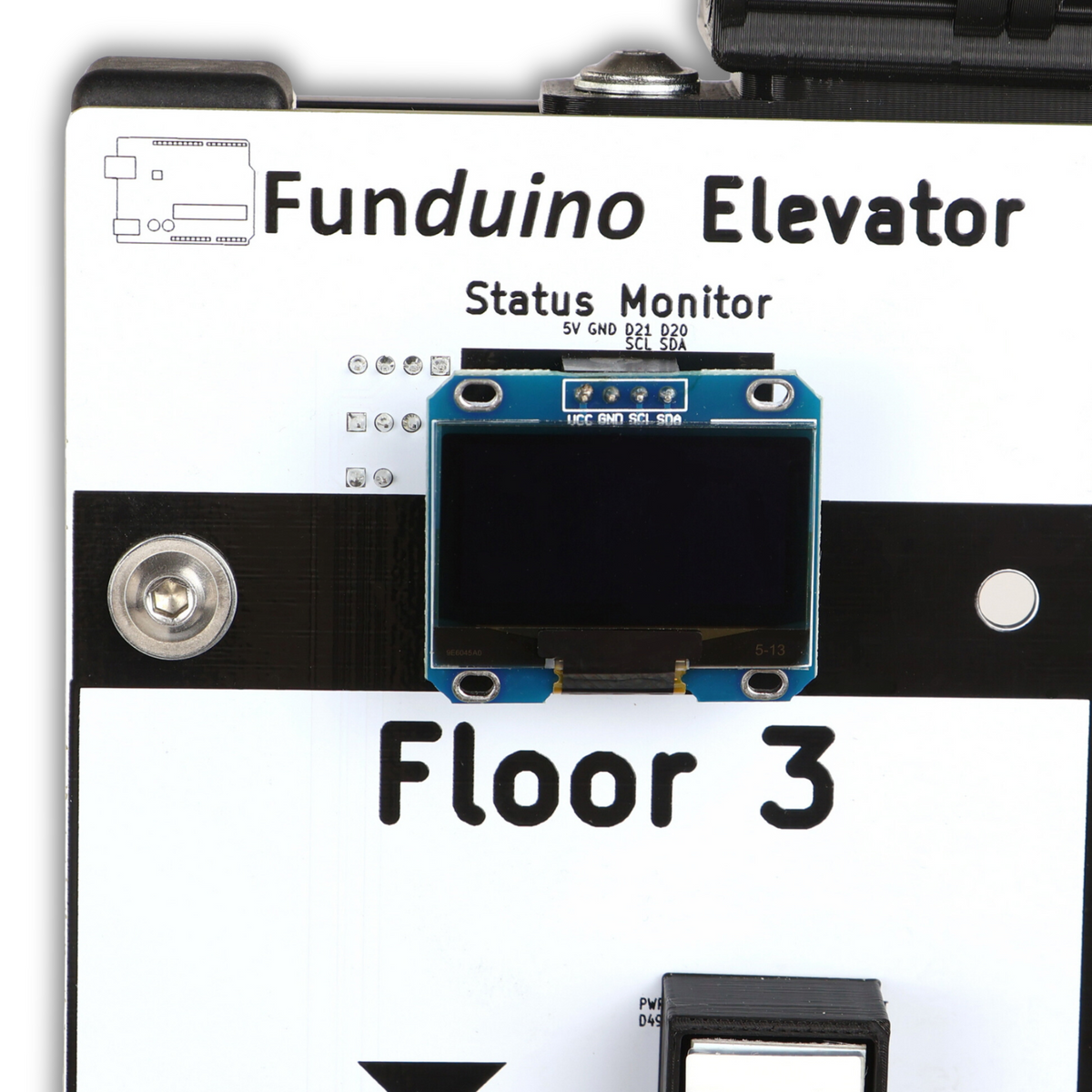 Funduino Elevator - liftmodel met 4 verdiepingen voor Arduino