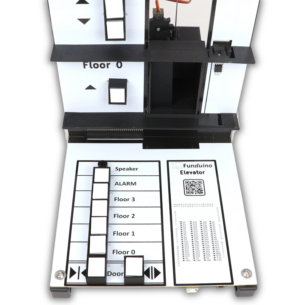 Funduino Elevator - liftmodel met 4 verdiepingen voor Arduino