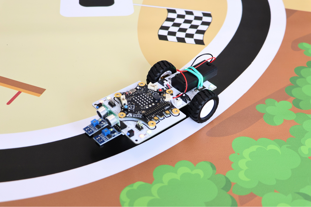 Funduino baanmat voor lijnvolgen - 320 * 105 cm