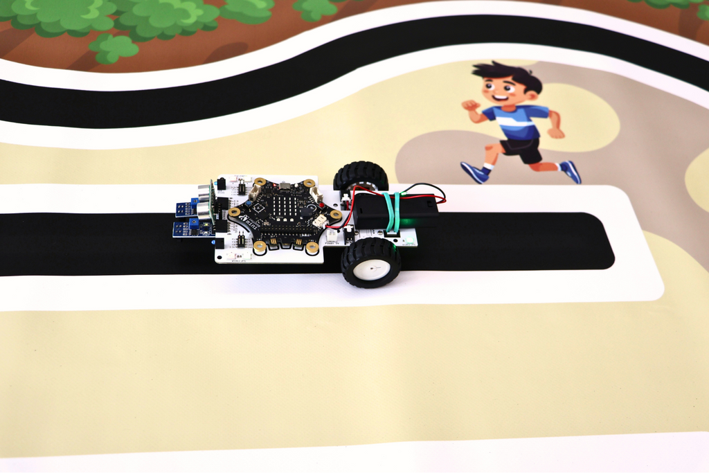 Funduino baanmat voor lijnvolgen - 320 * 105 cm