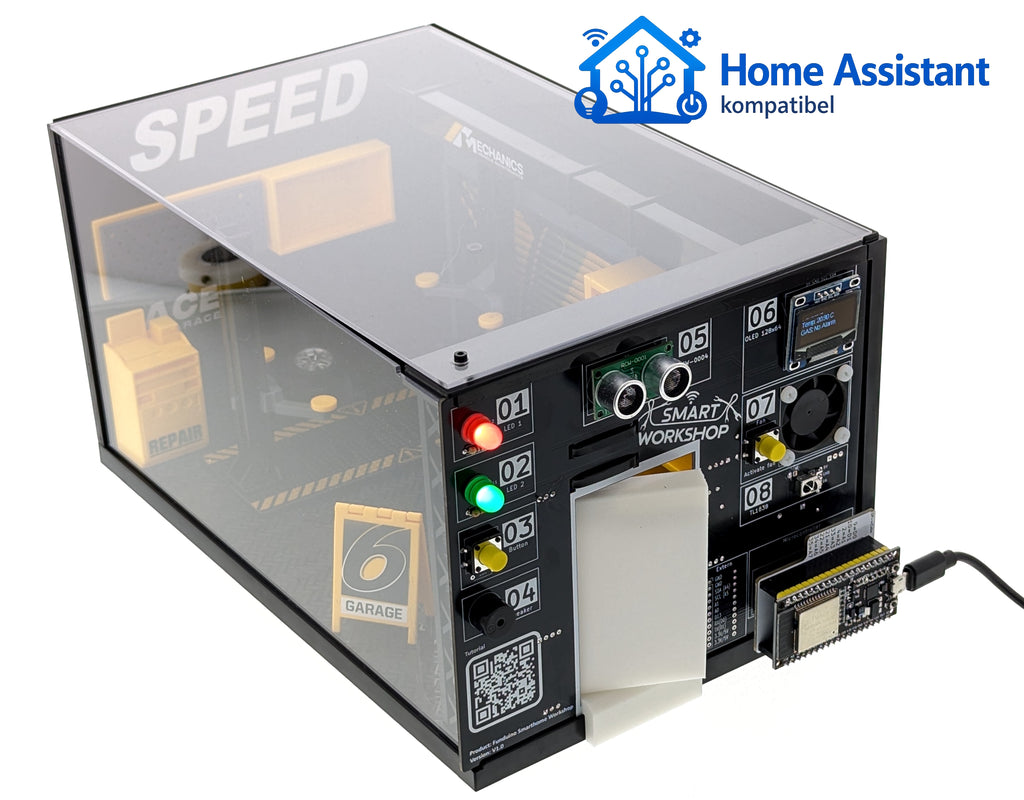 Funduino Smart Home training system - ESP32, 5 V, for Home Assistant