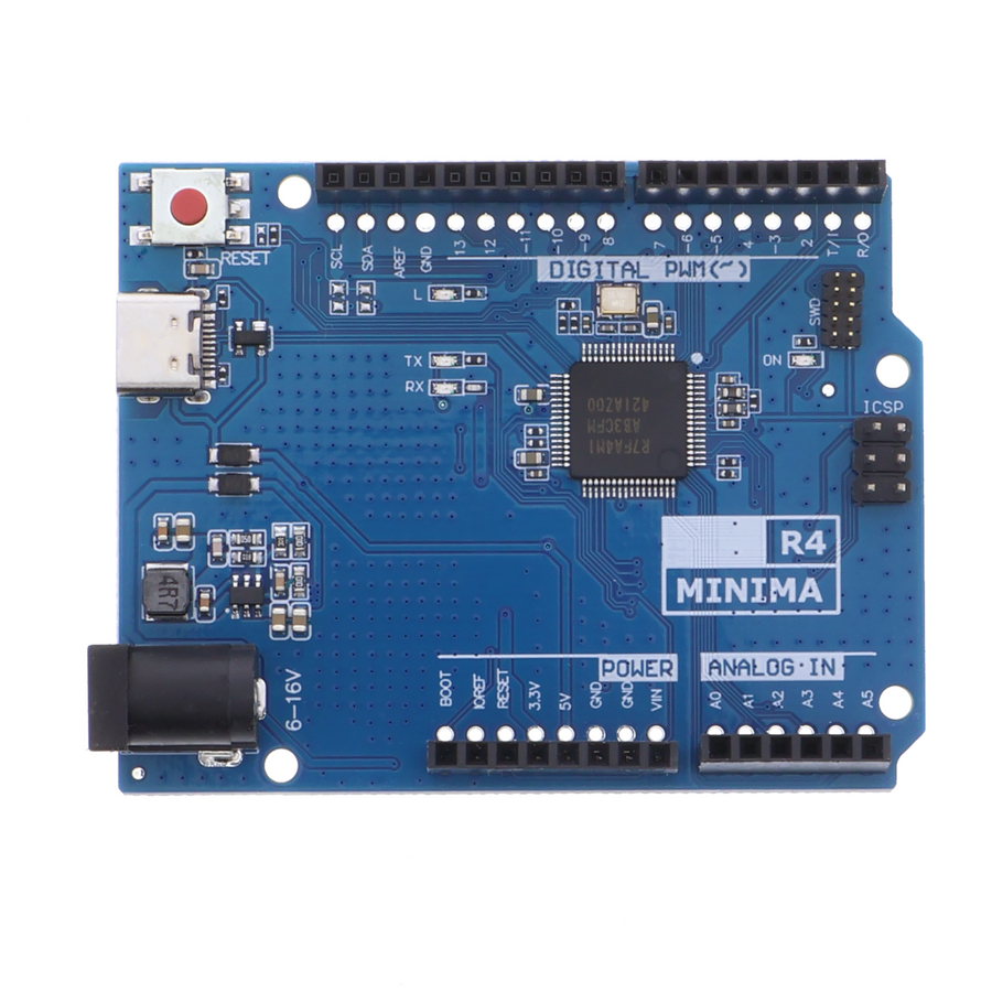 Microcontrolador Funduino UNO MINIMA R4 - compatible con Arduino