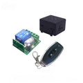 Télécommande radio + module récepteur, relais 1 canal 12V inclus, 433 MHz