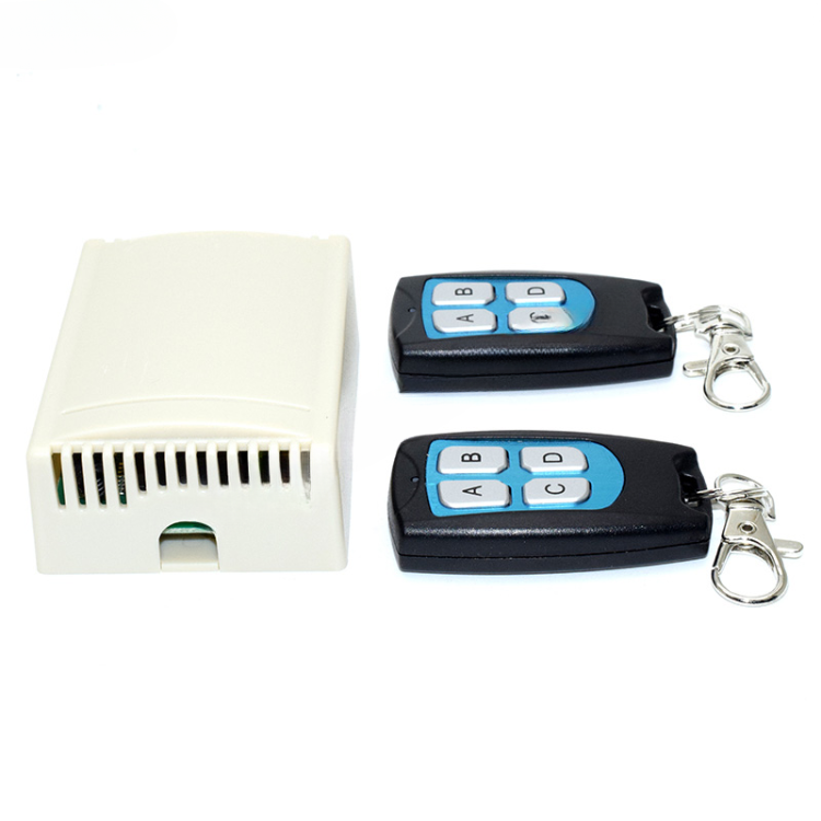 Telecomando senza fili + modulo ricevitore, incl. relè a 4 canali - 12V, 433 MHz