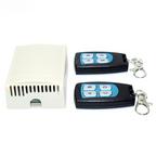 Telecomando senza fili + modulo ricevitore, incl. relè a 4 canali - 12V, 433 MHz