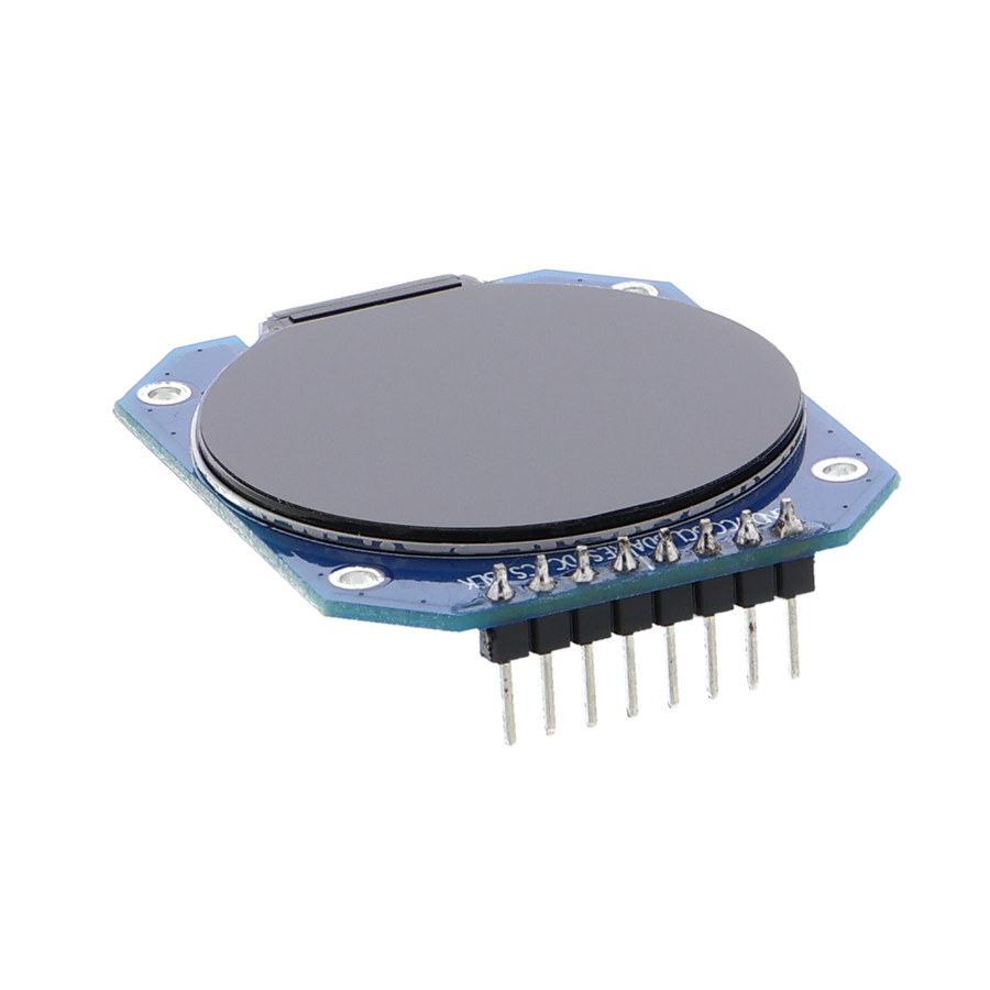 Display LCD TFT IPS rotondo GC9A01 da 1.28" 240x240 SPI per Arduino Raspberry Pi