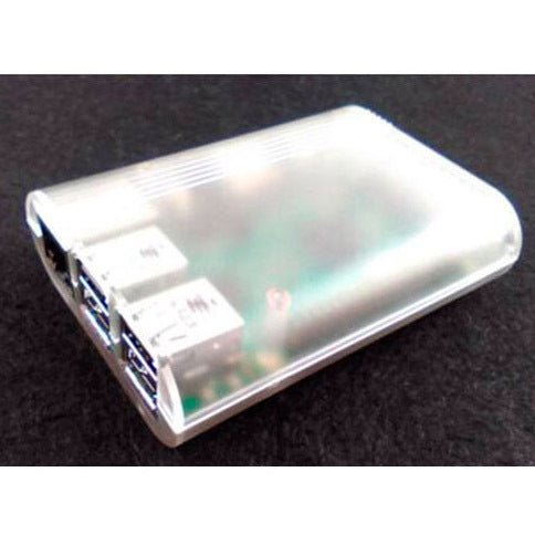 Gehäuse für Raspberry Pi 2B - transparent, oval - F23108841 - Funduino