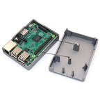 Behuizing voor Raspberry Pi 3 en 3B+ - aluminium