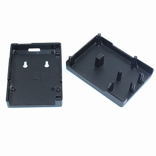 Case for Raspberry Pi 3 and 3B+ - aluminum, black
