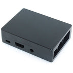 Case for Raspberry Pi 3 and 3B+ - aluminum, black