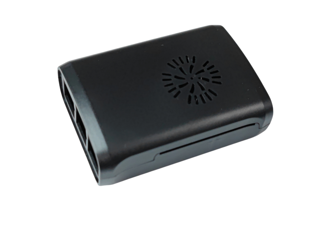 Carcasa sin ventilador para Raspberry Pi 3 - Negra
