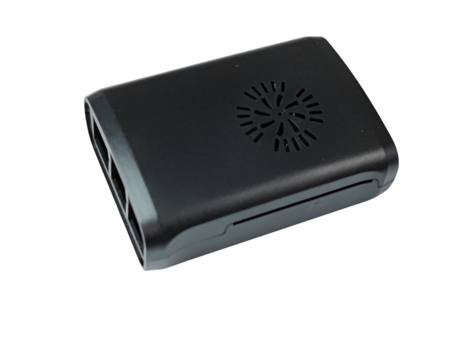 Carcasa sin ventilador para Raspberry Pi 3 - Negra