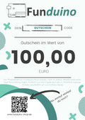 Funduino Geschenkgutschein - 100 € Warenwert