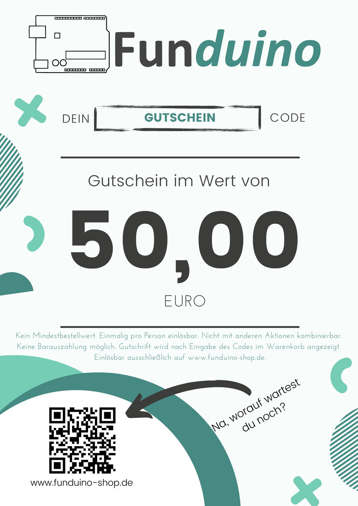 Bon cadeau - valeur de 50,00€