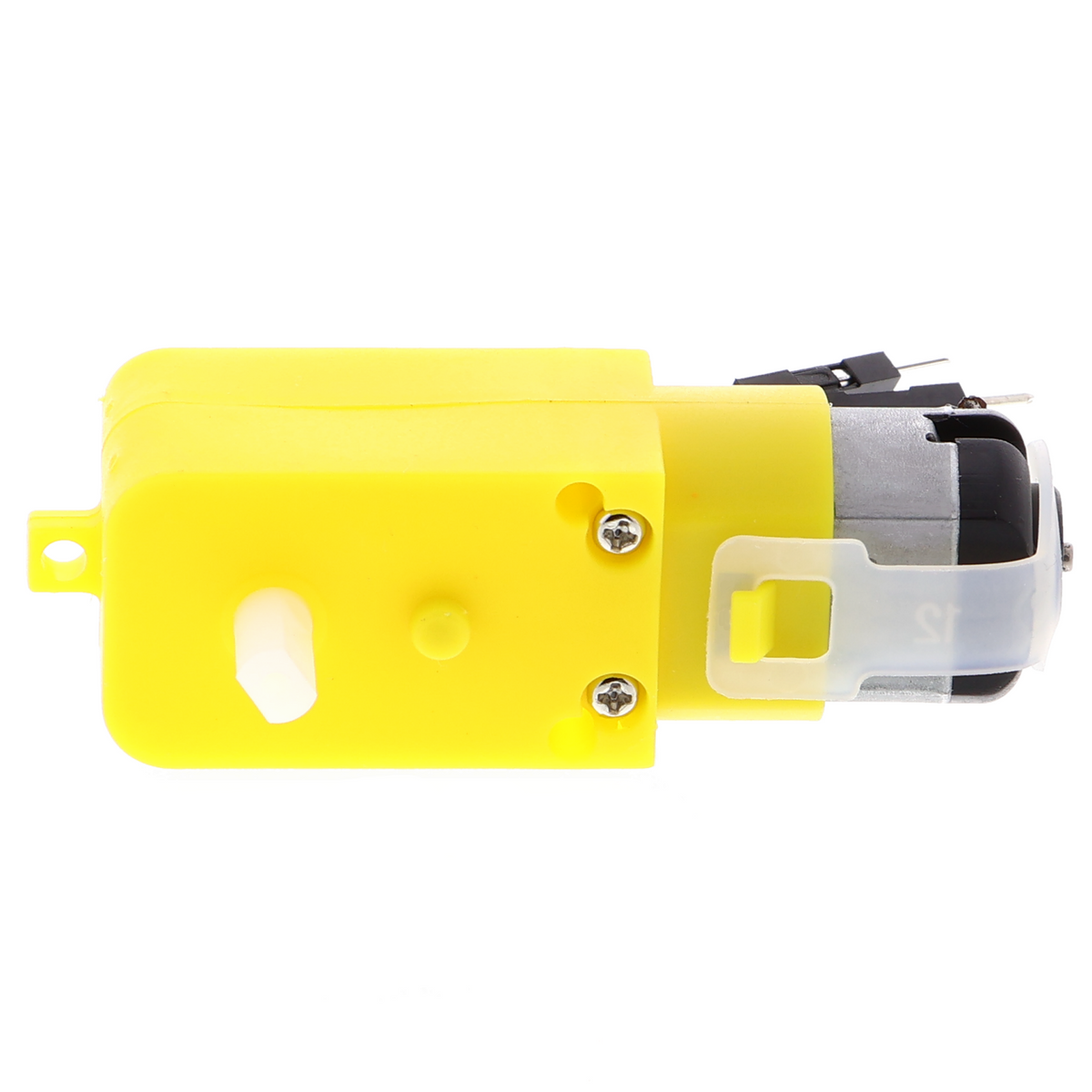 Tandwielmotor 1:48 overbrenging 3-6V met stekker, dubbele as