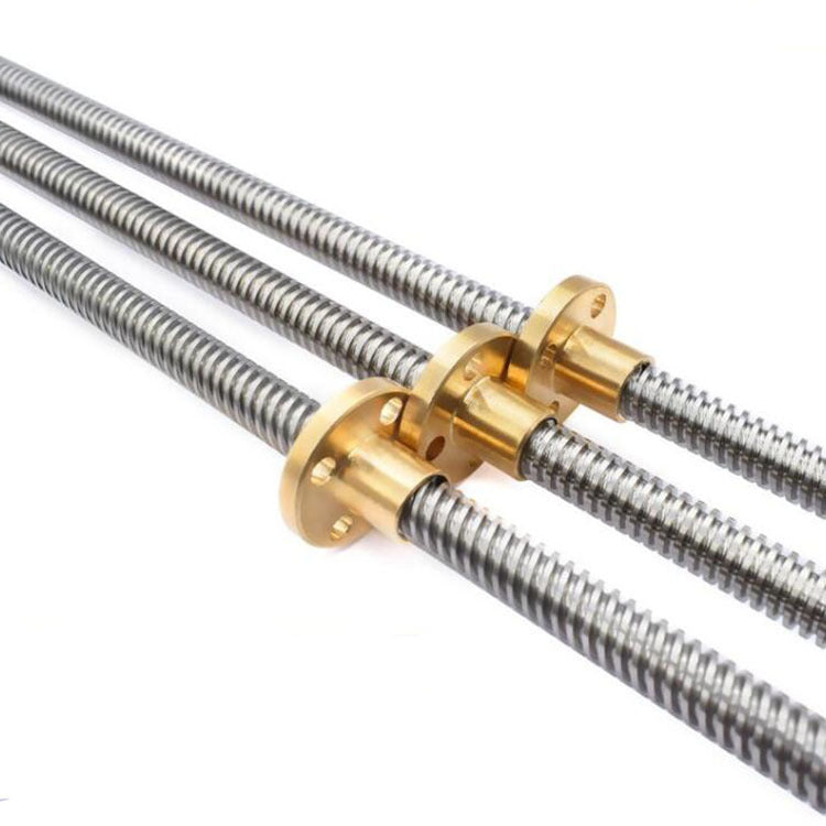 Vite trapezoidale 400mm T8-2 (d=8mm, passo 2mm), barra filettata