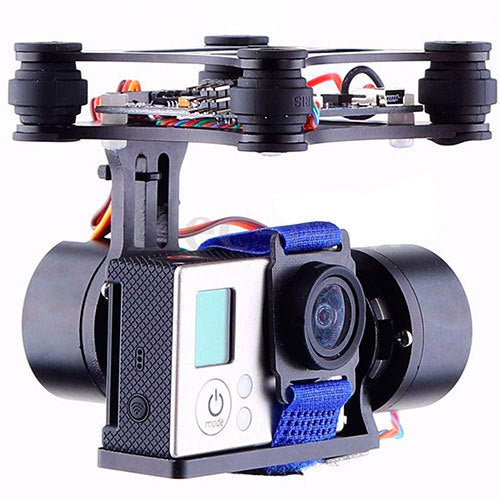 Gimbal a 2 assi / brushless / controllo motore per fotocamera compatibile con DJI Phantom, Walkera ecc. / GoPro