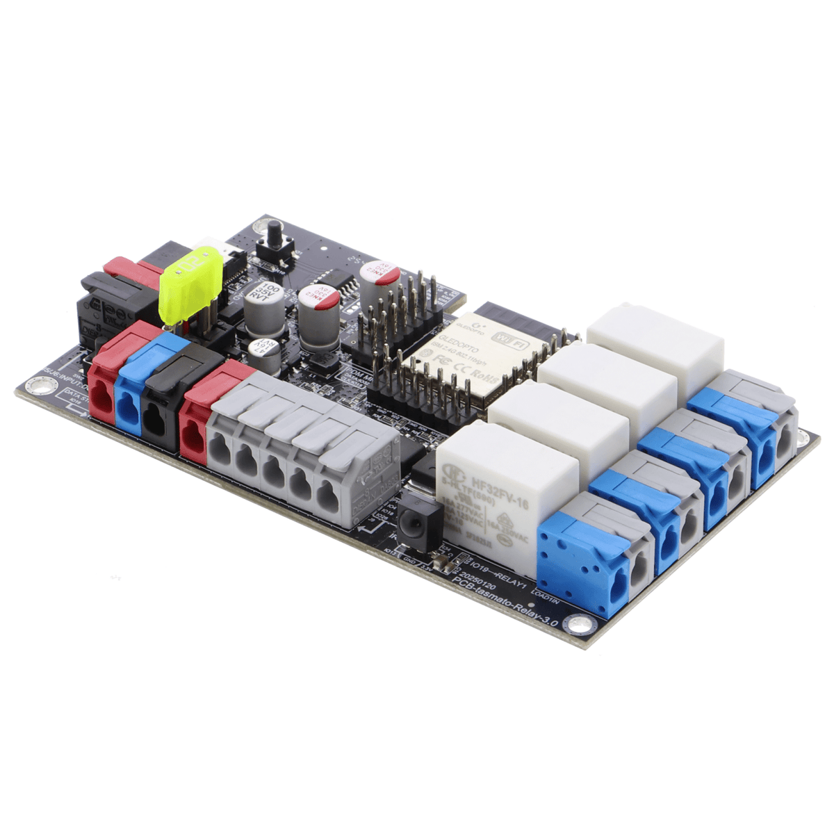 GLEDOPTO GL-DM-001 W ESP32 Board - WLAN, 4 Relaiskanäle je 6 A - F25111143 - Funduino
