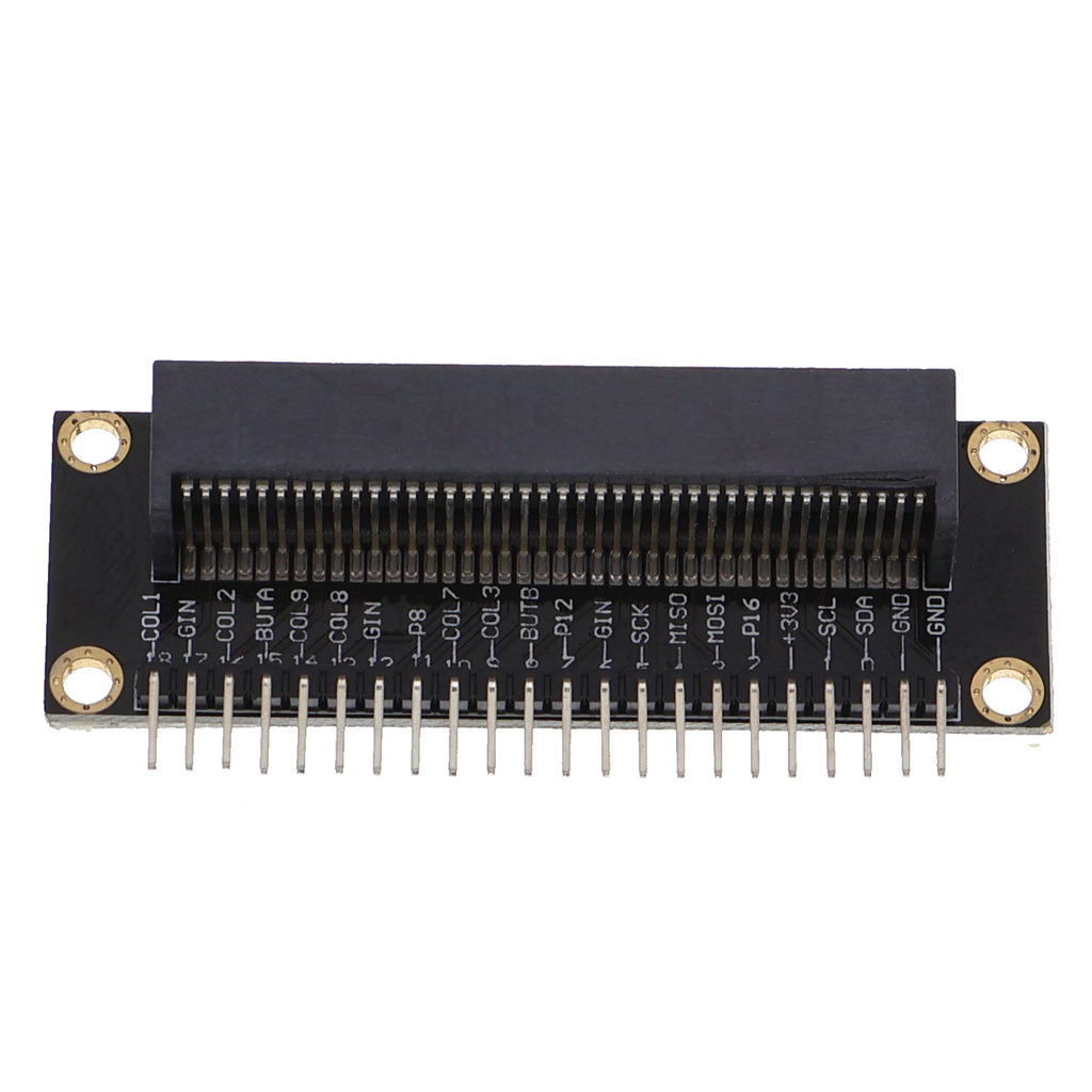 GPIO-adapter voor Micro:Bit-microcontroller - met gebogen pinnen