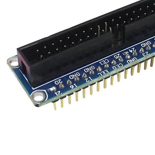 GPIO-adapter met 40 pinnen voor Raspberry Pi, IDC-bus naar breadboard