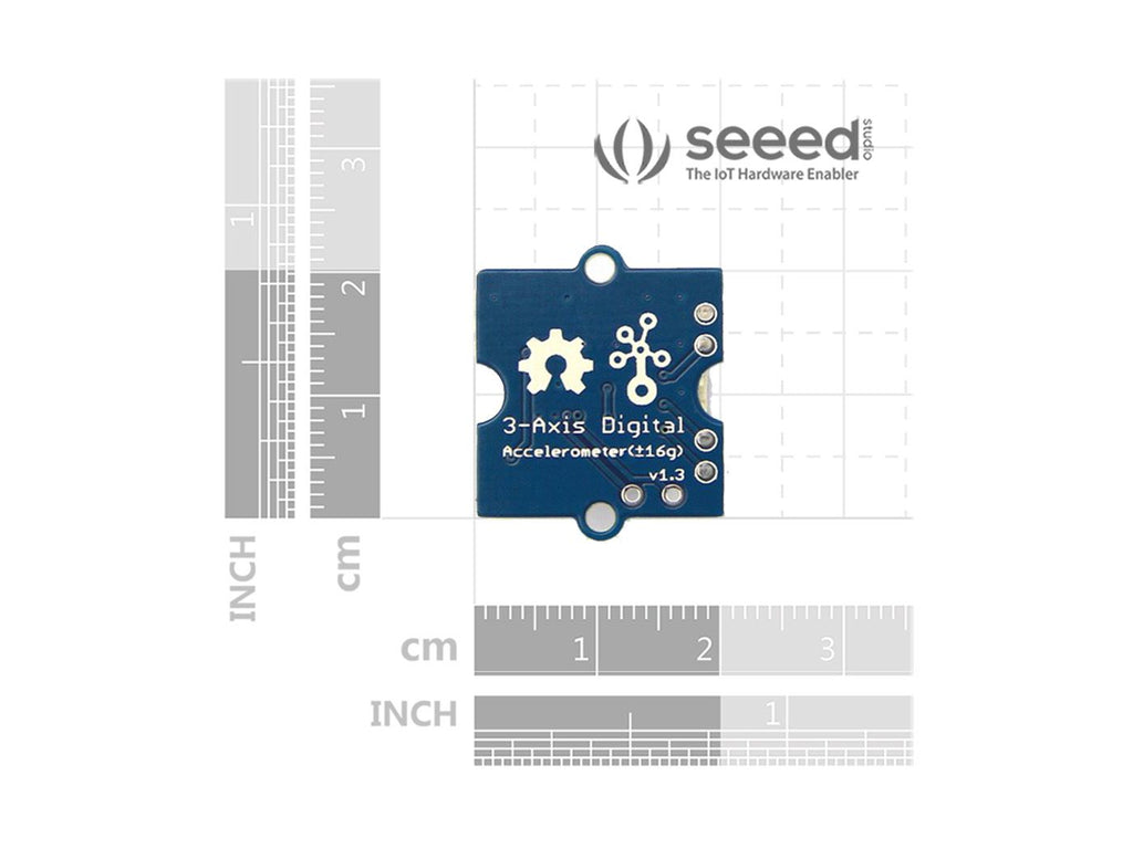 Grove ADXL345 accelerometer - 3 axes, ±16 g, 13 bit