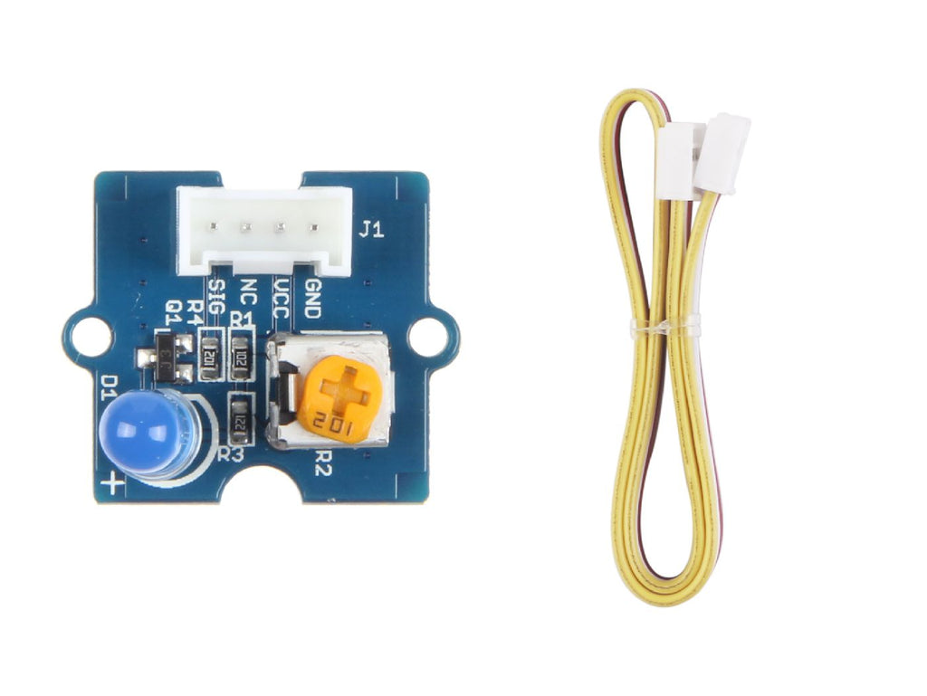 Grove - LED azul - kit de conectores LED 1.3