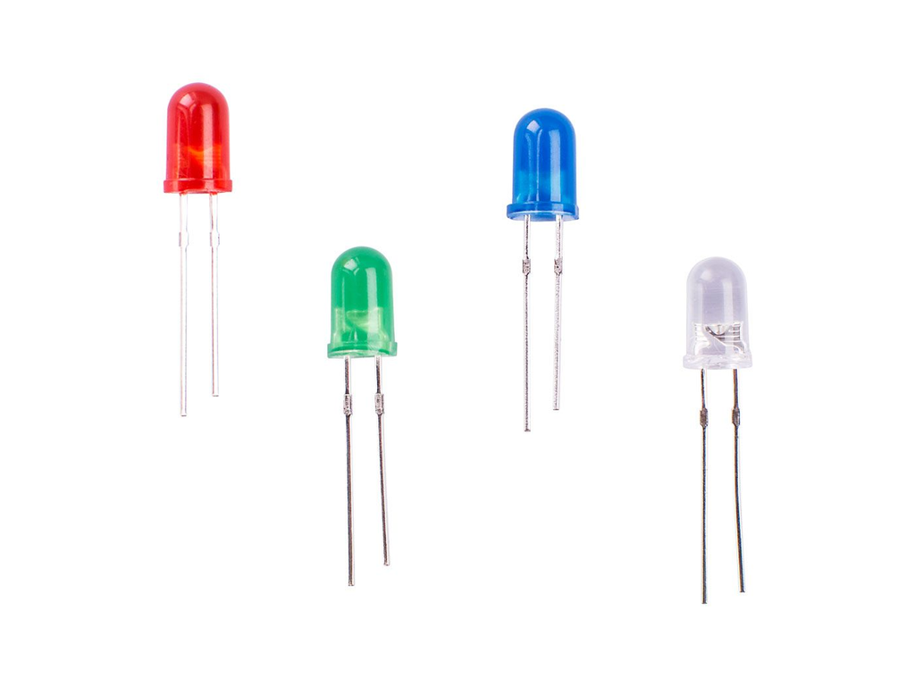 Grove - conjunto de zócalos LED (rojo, verde, azul, blanco) intercambiables