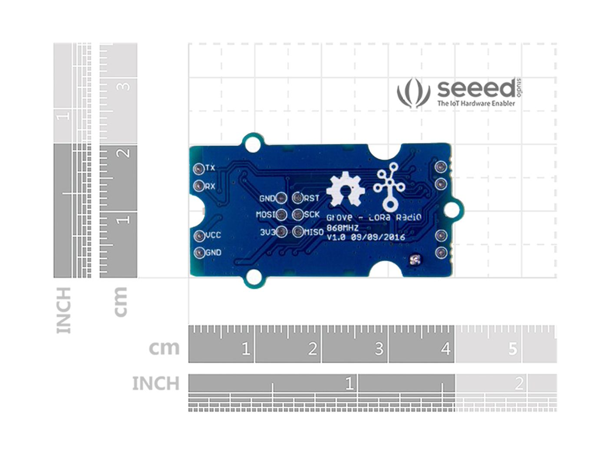 Grove - Module radio LoRa 868MHz