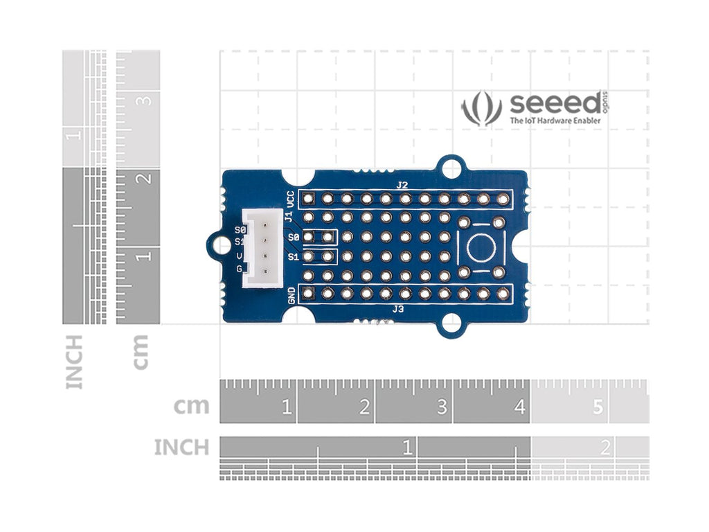 Grove - Protoshield voor Arduino, ESP32, Raspberry Pi Pico enz.