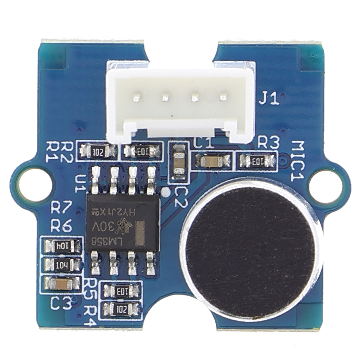 Grove sound sensor - electret microphone, analog, 4-12 V