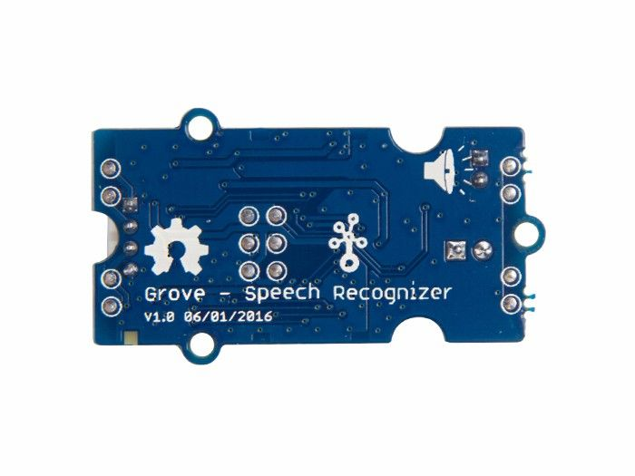 Grove voice recognition module V1.0 - ISD9160, microphone, 22 voice commands