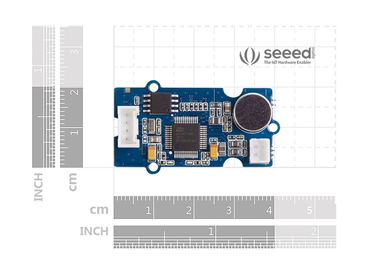 Grove voice recognition module V1.0 - ISD9160, microphone, 22 voice commands